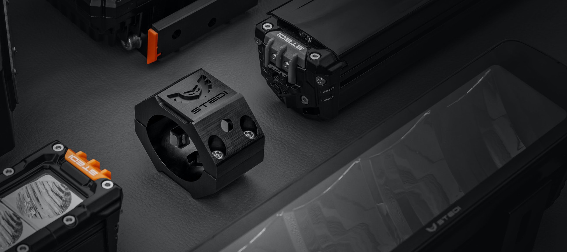 STEDI HEX Bull Bar Tube Mounting Brackets